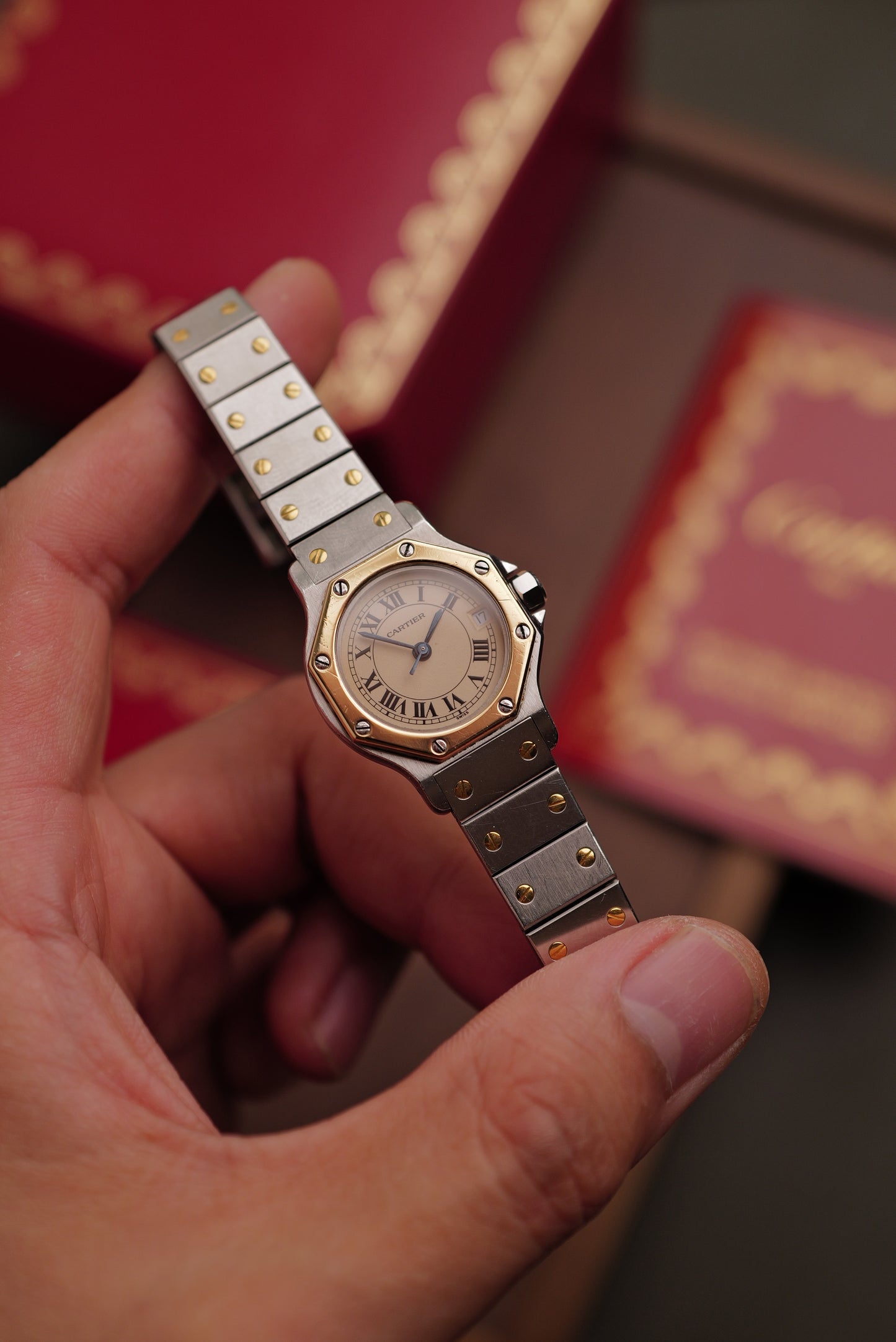 Cartier Santos Octa SM Quartz Ref. 187903