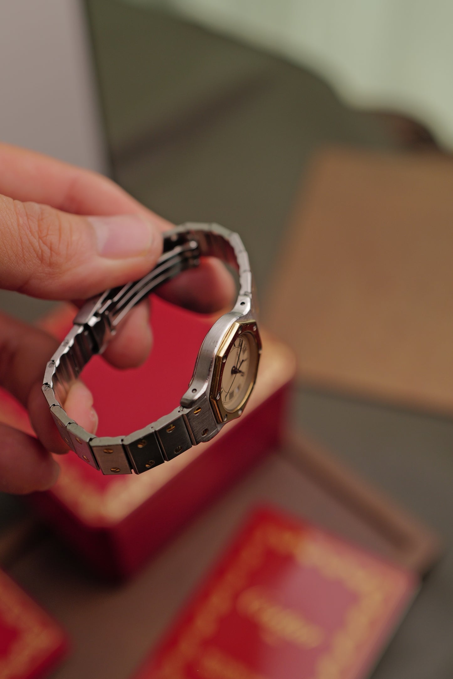 Cartier Santos Octa SM Quartz Ref. 187903