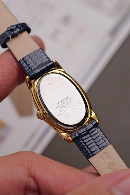 Seiko Ladies "Baignoire" Steel Circa. 1995