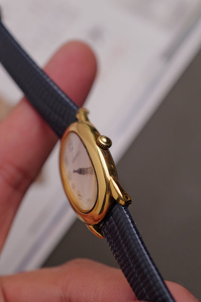 Seiko Ladies "Baignoire" Gold Circa. 1995