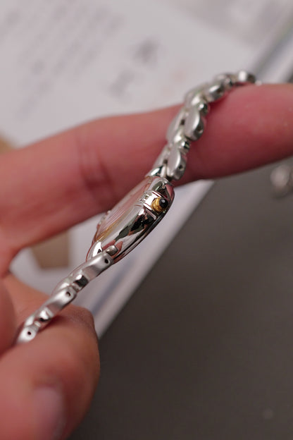 Seiko Exceline Mother of Pearl dial Tear-drop Bracelet Circa.1992