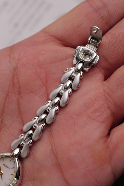 Seiko Exceline Mother of Pearl dial Tear-drop Bracelet Circa.1992