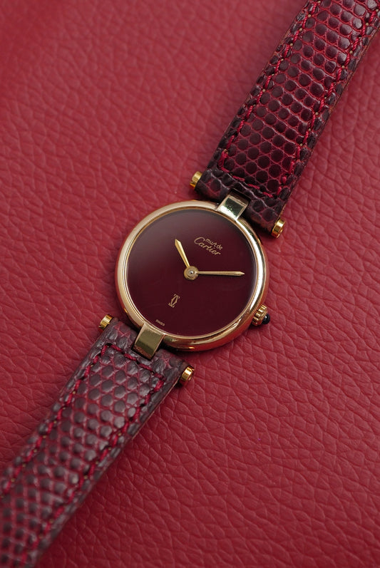 Cartier Vendome "Burgundy Spider " Lacquer SM