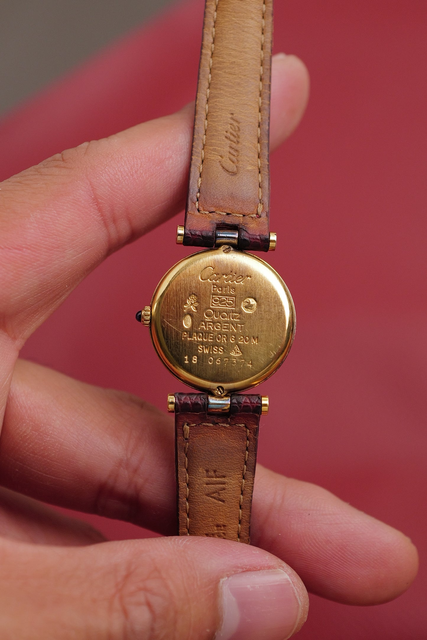 Cartier Vendome "Burgundy Spider " Lacquer SM