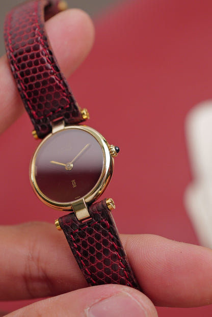 Cartier Vendome "Burgundy Spider " Lacquer SM