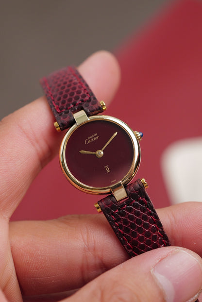 Cartier Vendome "Burgundy Spider " Lacquer SM