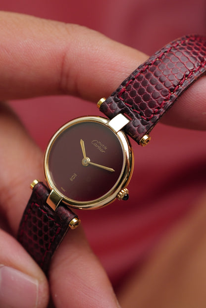 Cartier Vendome "Burgundy Spider " Lacquer SM