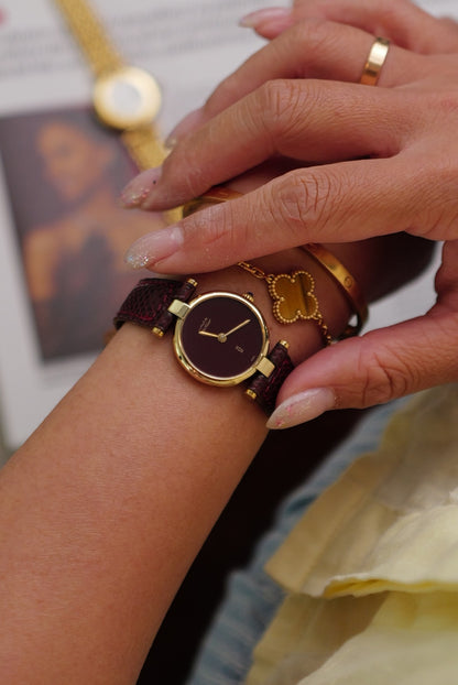 Cartier Vendome "Burgundy Spider " Lacquer SM