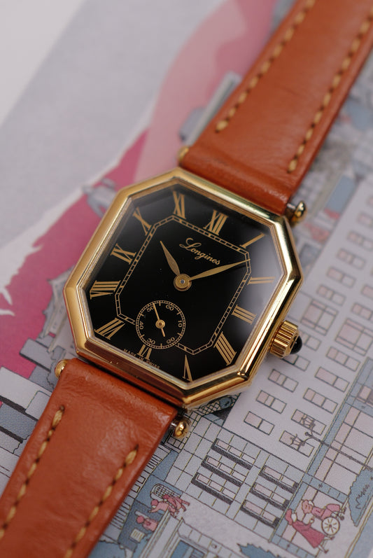 Longines "Octa Mini Roman" Ref. 3209 Circa. 1970s