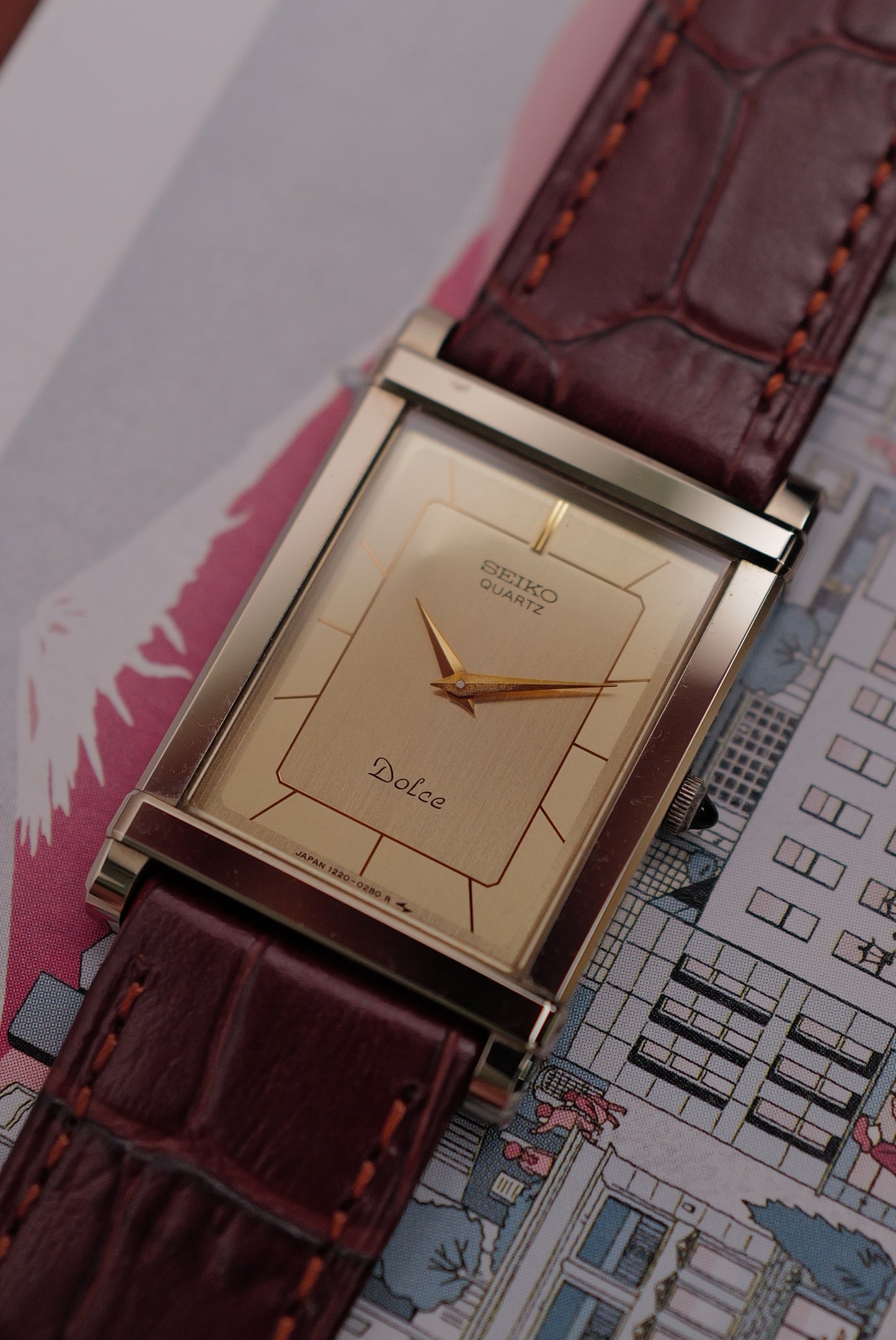 Seiko Dolce "Chinoise" Scratch Resistant Circa. 1985