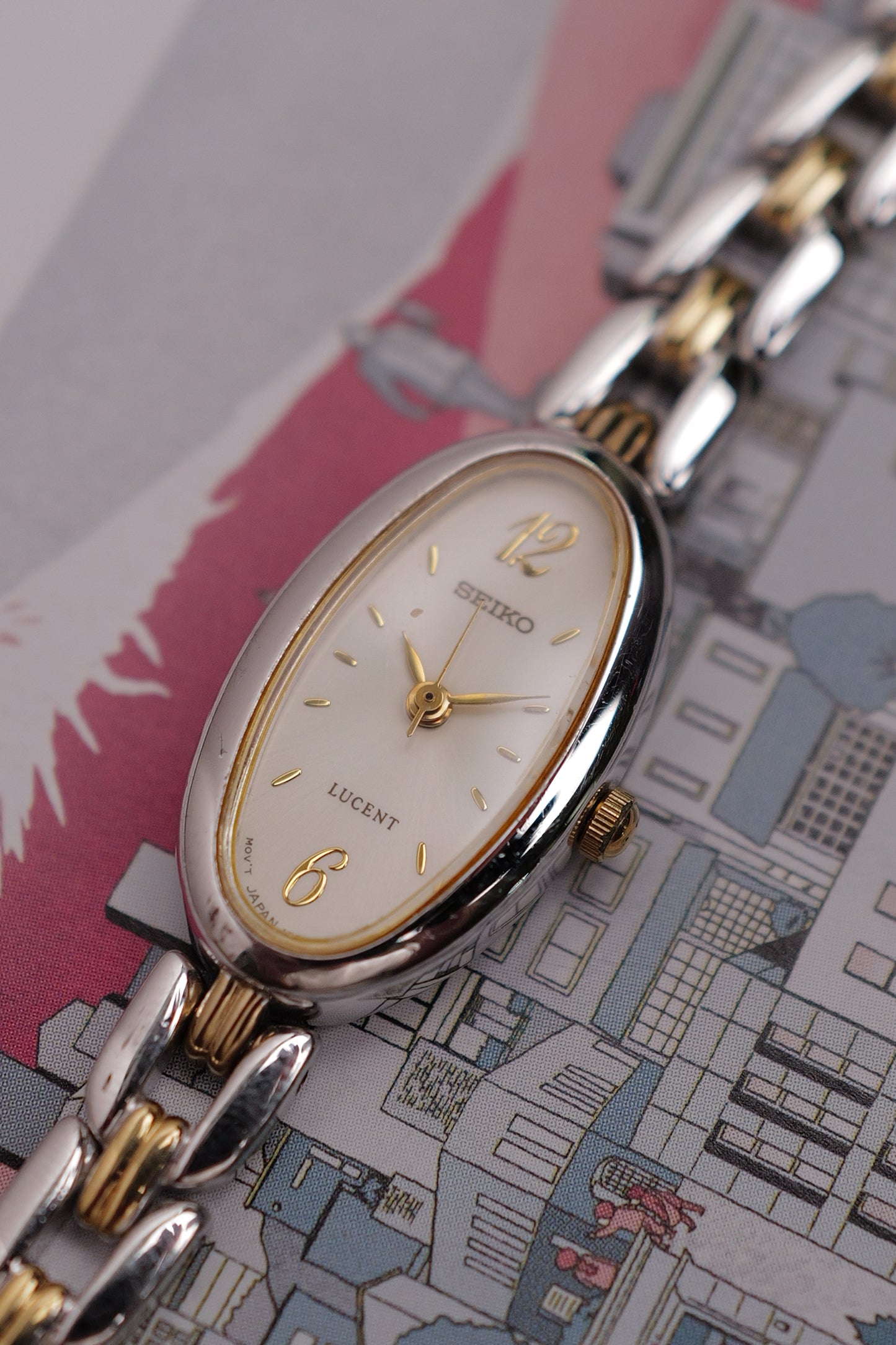 Seiko 2-tone Baignorie Allongee Circa. 1996