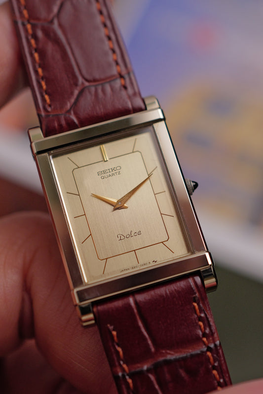 Seiko Dolce "Chinoise" Scratch Resistant Circa. 1985