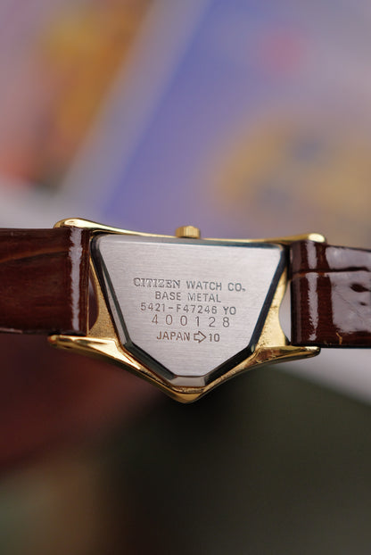 Citizen "Asymetrique" triangular Circa. 1980s