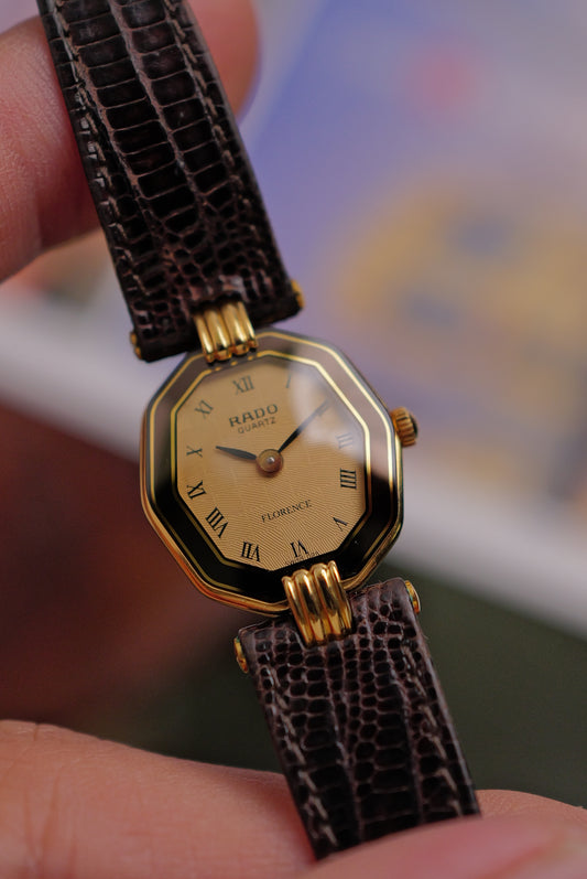 Rado Quartz Florence "Art Deco" Circa. 1990s