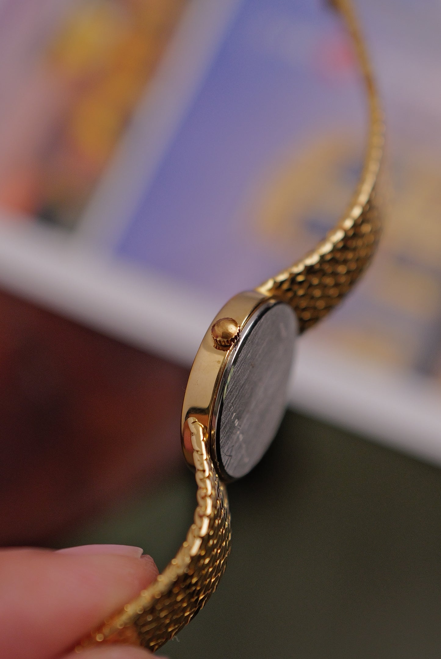 Longines Mini Oval integrated Bracelet Circa. 1990s