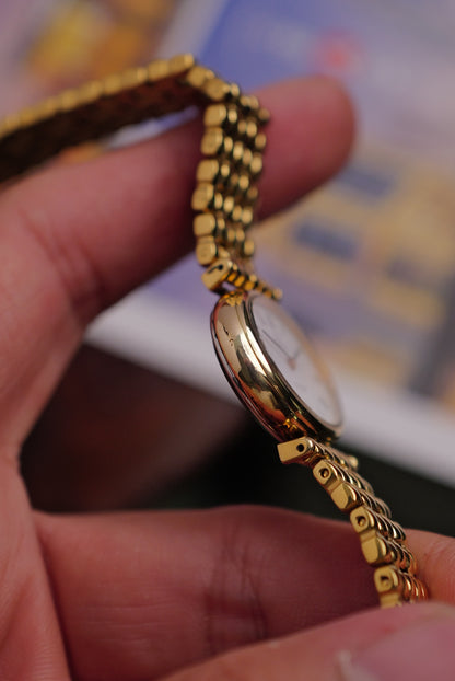 Omega De-ville Oval w/ Custom bracelet circa. 1980s