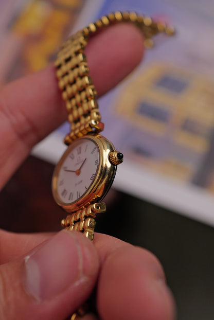 Omega De-ville Oval w/ Custom bracelet circa. 1980s