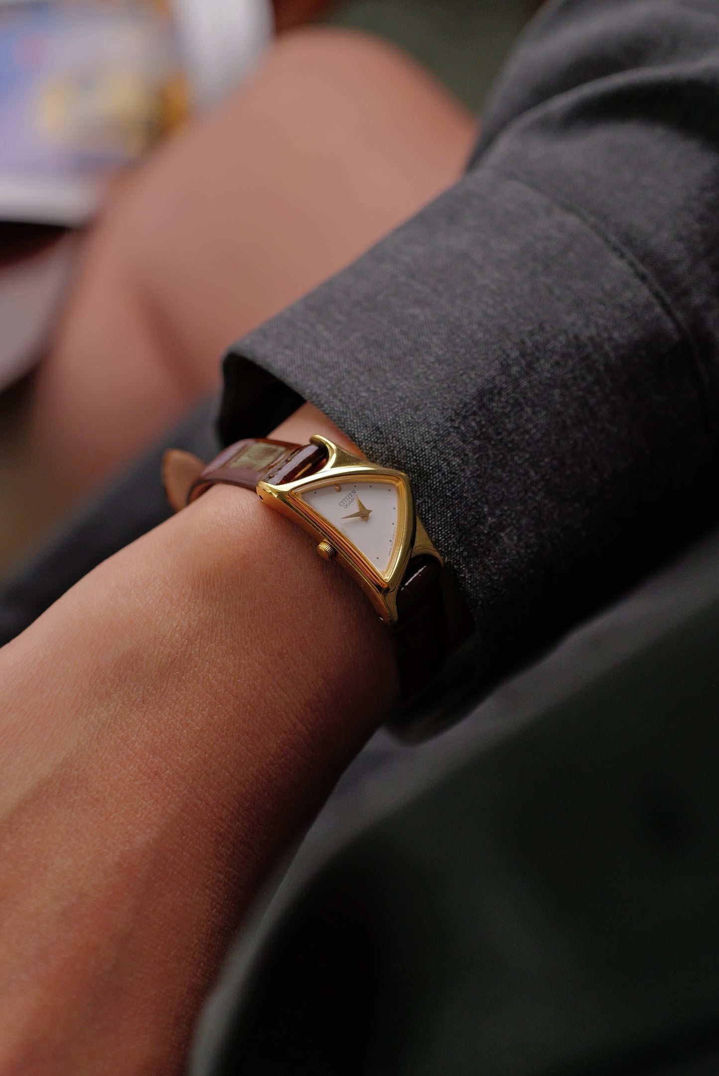 Citizen "Asymetrique" triangular Circa. 1980s