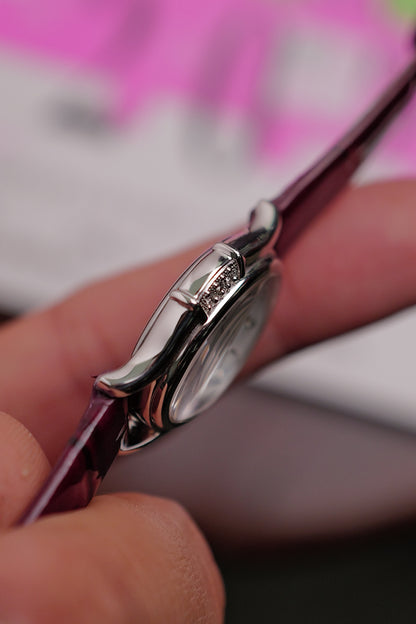 Seiko Exceline Mother of Pearl Diamond Bezel Circa. 1992