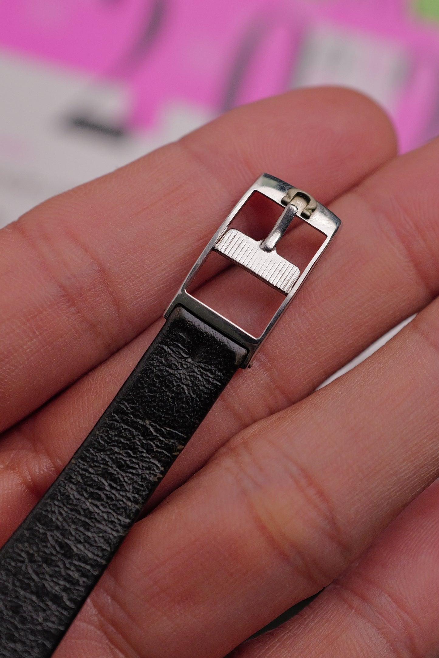 Omega De-ville "Tonneau mini" Circa. 1970s w/ original buckle & box