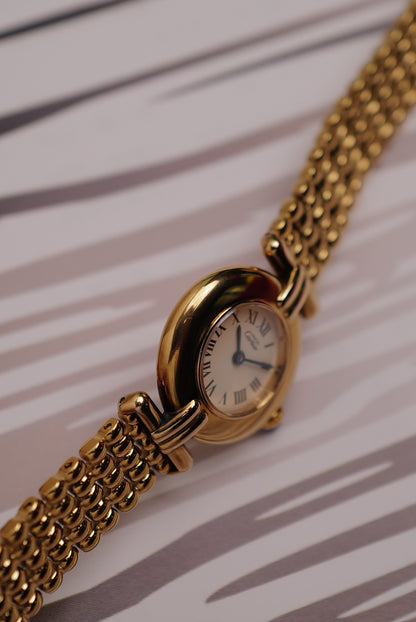 Cartier Colisee "Classic" Quartz Full Set Circa. 1980s