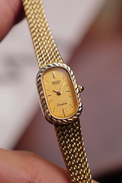 Seiko Mini Exceline Oval "Ribbon" Circa. 1983