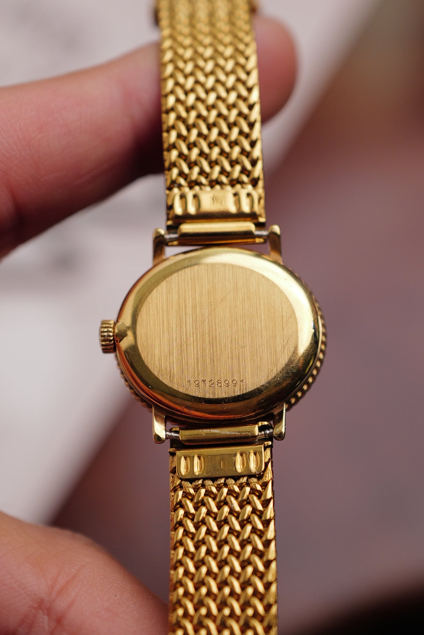 Longines Oval Bead Bezel w/ custom bracelet Circa. 1970s