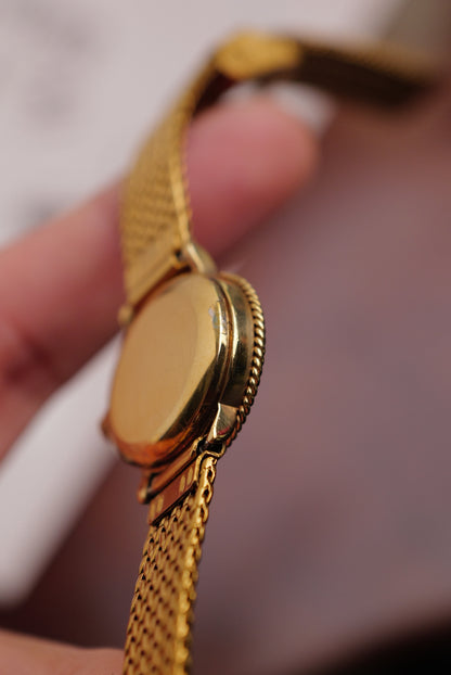 Longines Oval Bead Bezel w/ custom bracelet Circa. 1970s