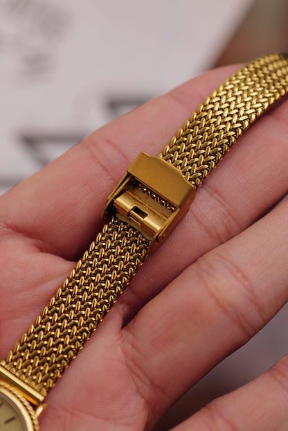 Longines Oval Bead Bezel w/ custom bracelet Circa. 1970s