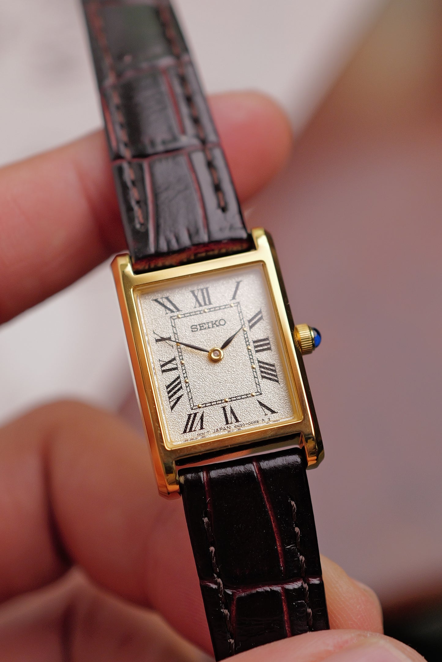 Seiko Tank Nano Universe w/ original box and papers