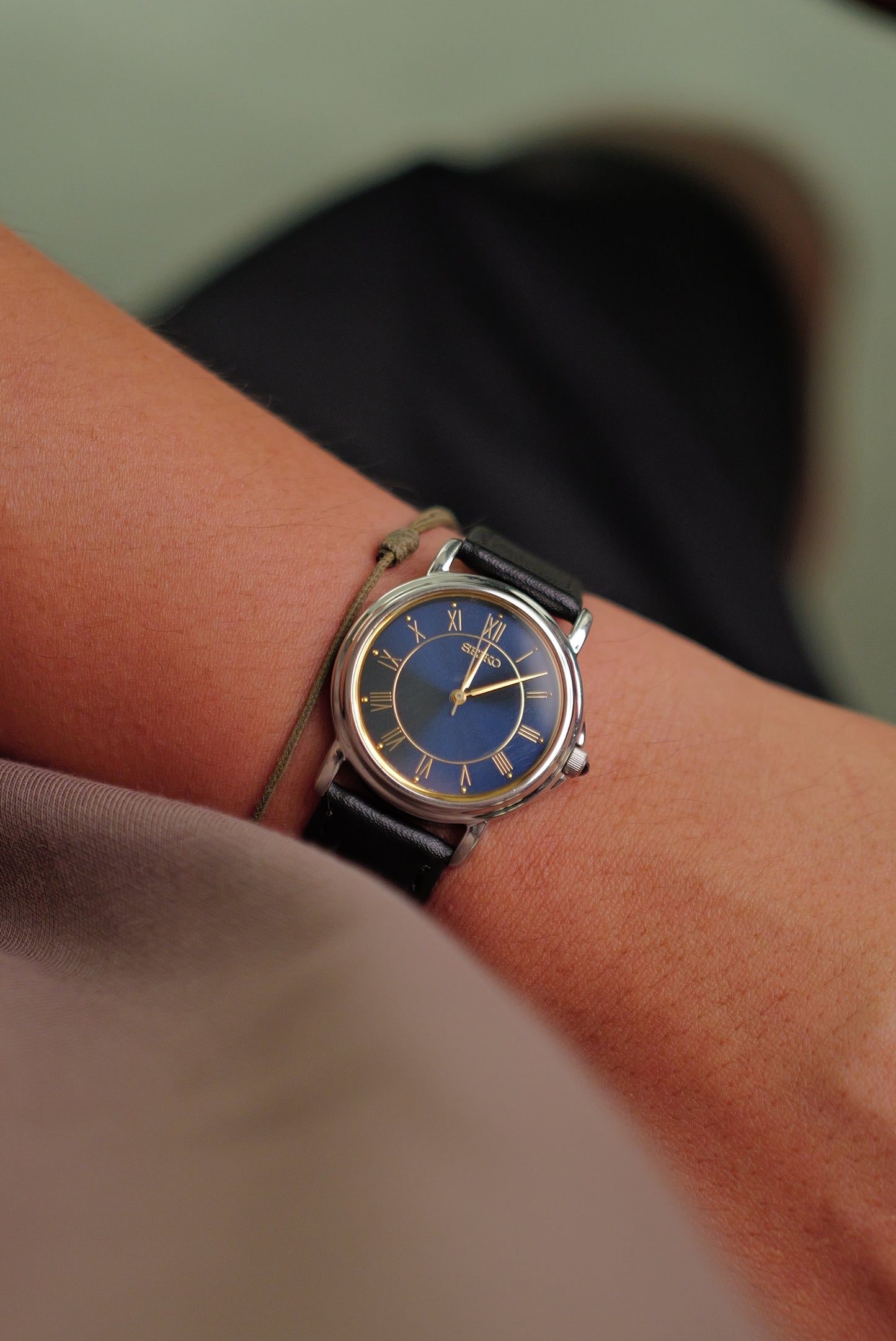 Seiko "Classic Roman" Sunburst Blue Circa.2001