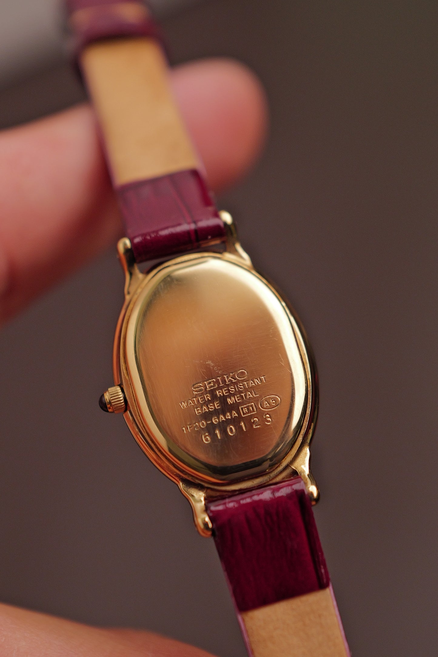 Seiko Exceline Mother of Pearl with beaded bezel Circa. 1992