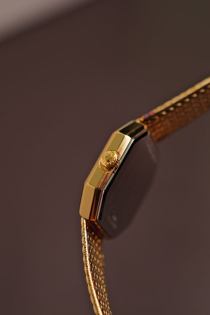 Longines "Octa"Ladies integrated bracelet w/ original box Circa. 1970s
