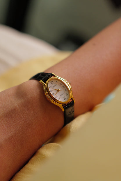 Seiko Exceline Mother of Pearl Diamonds Circa. 1992