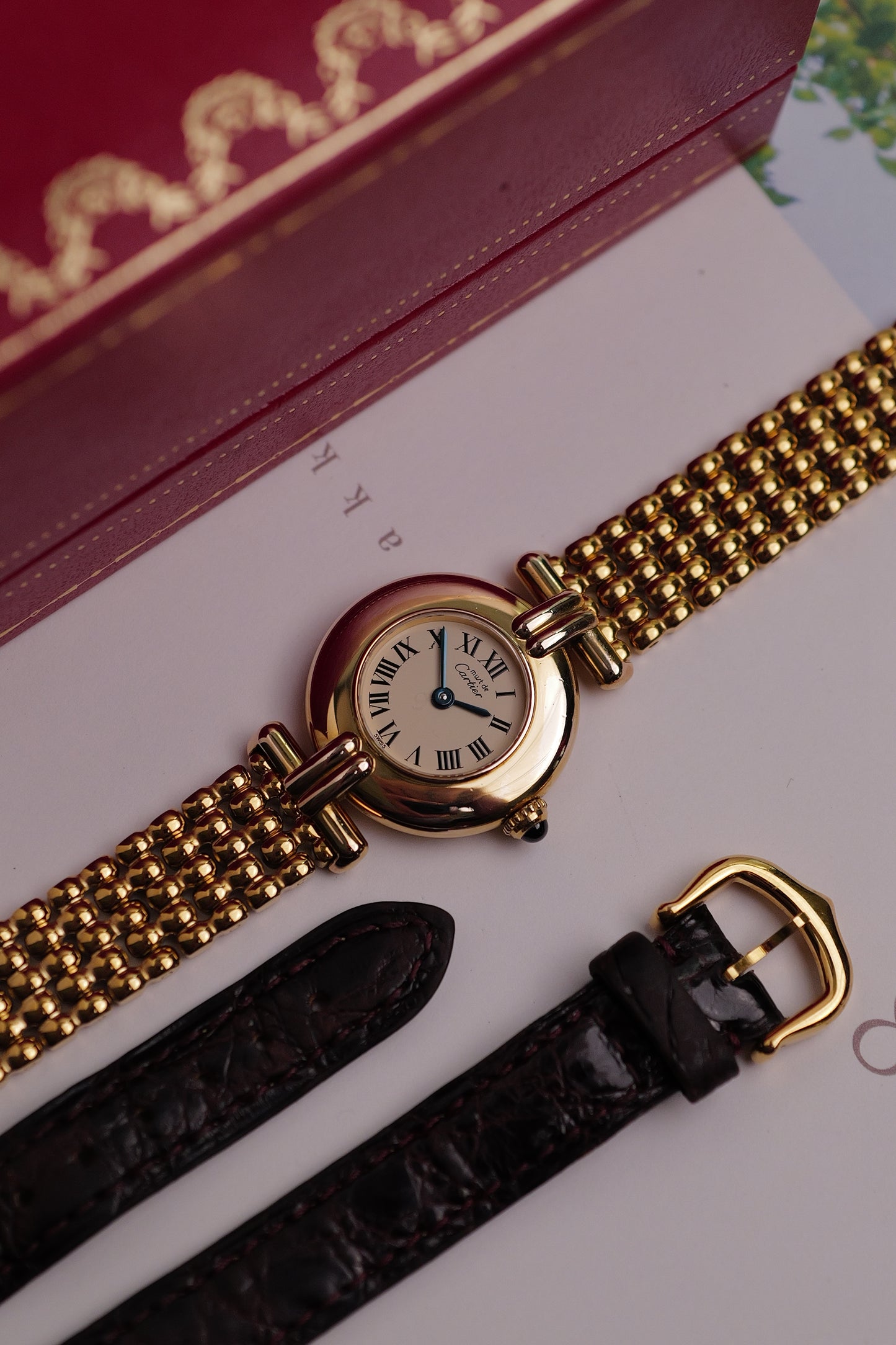 Cartier Colisee "Classic" Quartz circa. 1980s w/ box