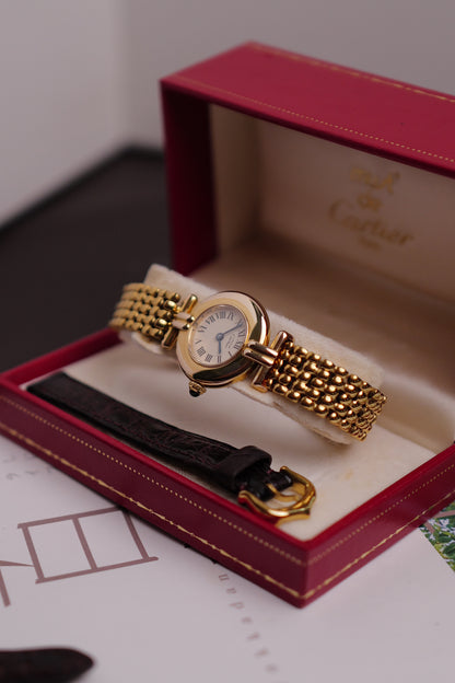 Cartier Colisee "Classic" Quartz circa. 1980s w/ box