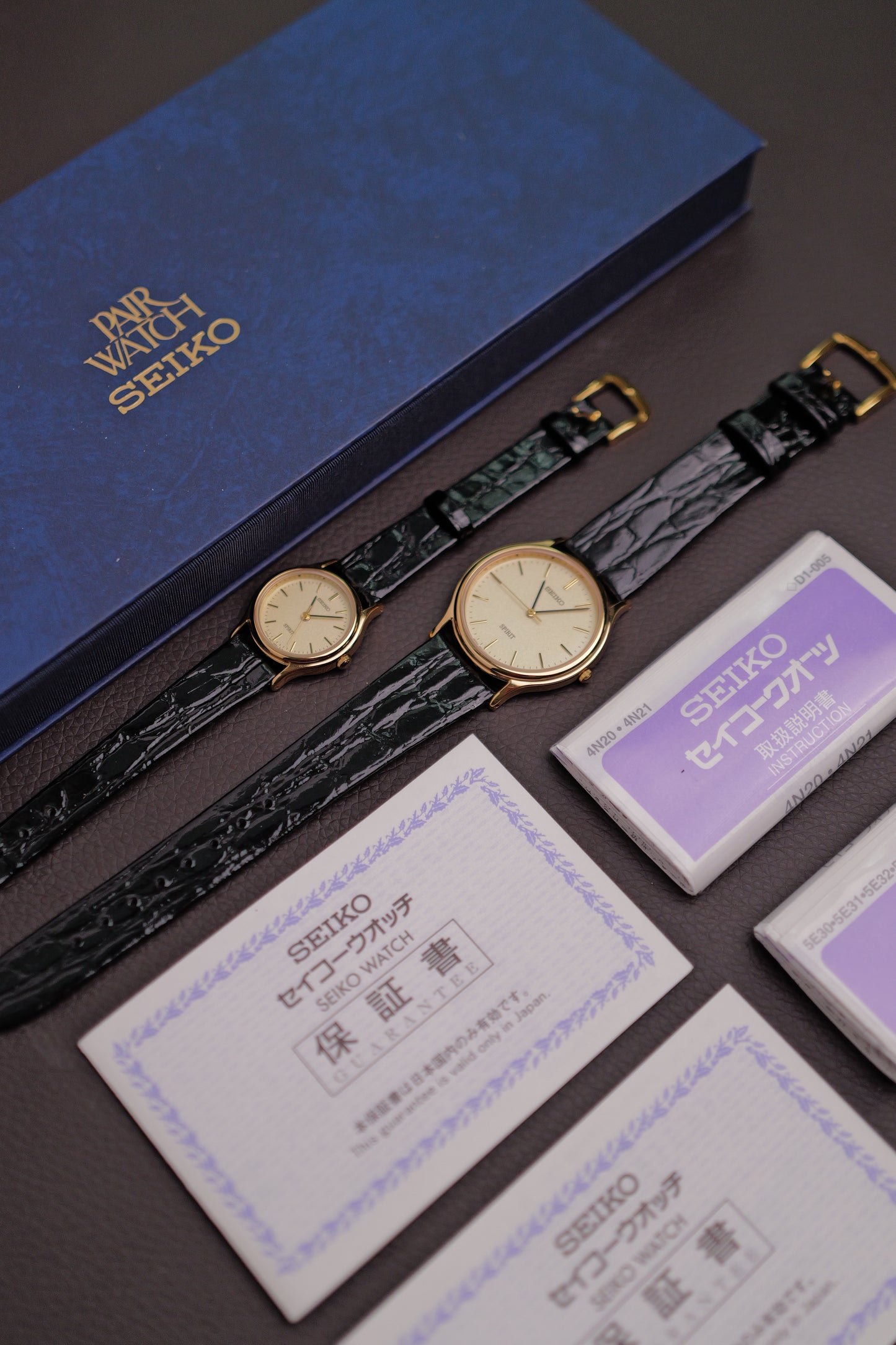 Seiko Spirit Pair watch Set