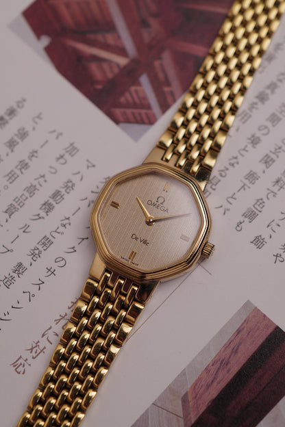 Omega De-ville "Octa Linen" Circa. 1980s