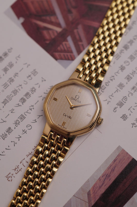 Omega De-ville "Octa Linen" Circa. 1980s
