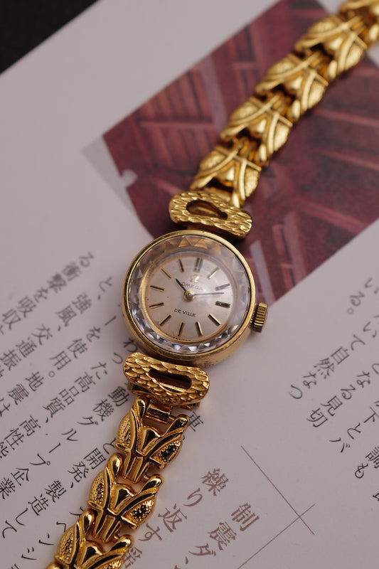 Omega Cocktail Art-deco w/ custom bracelet Circa. 1970s