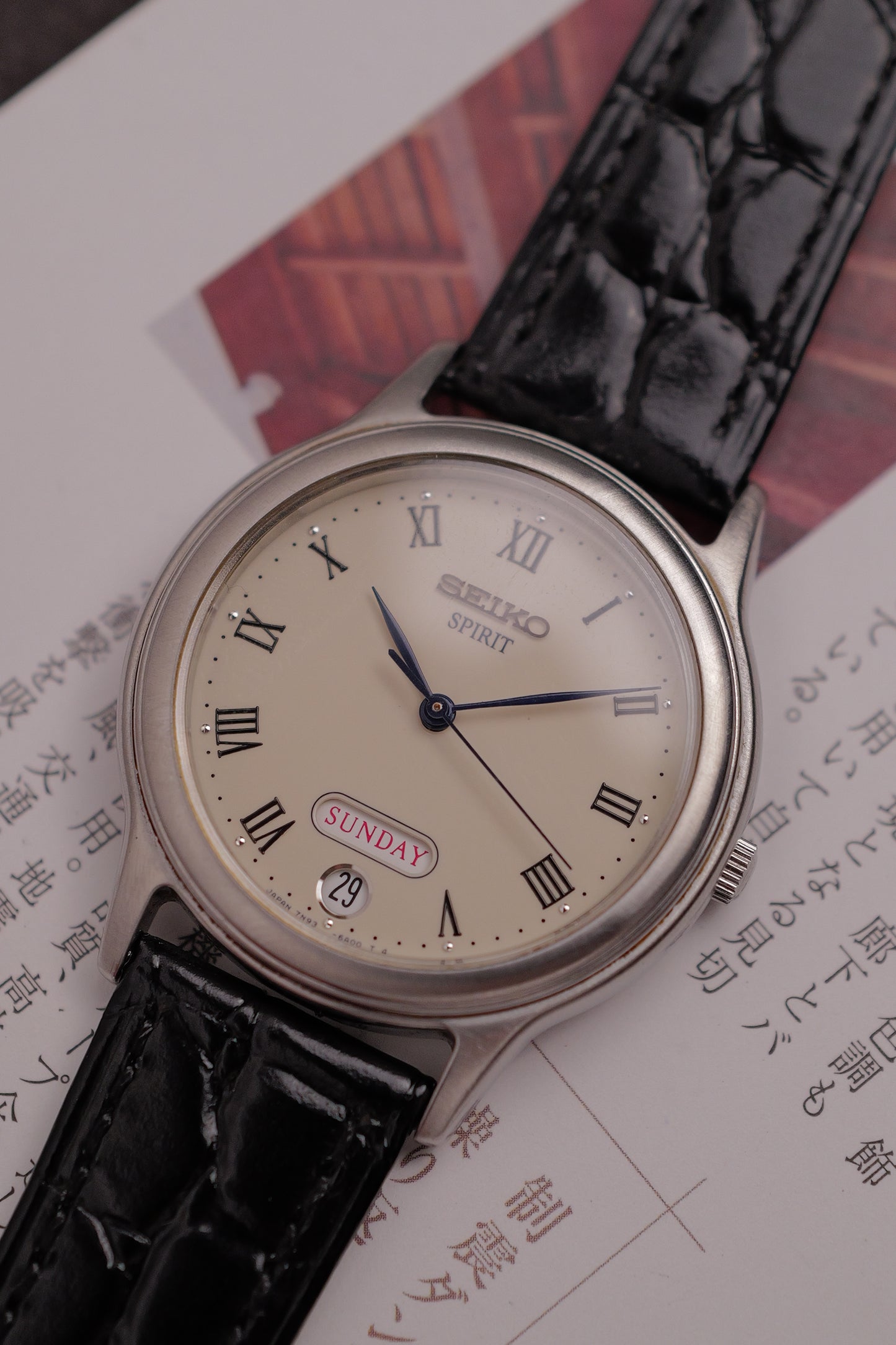 Seiko Spirit "Roman Day-date" Circa. 1993