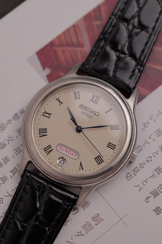 Seiko Spirit "Roman Day-date" Circa. 1993