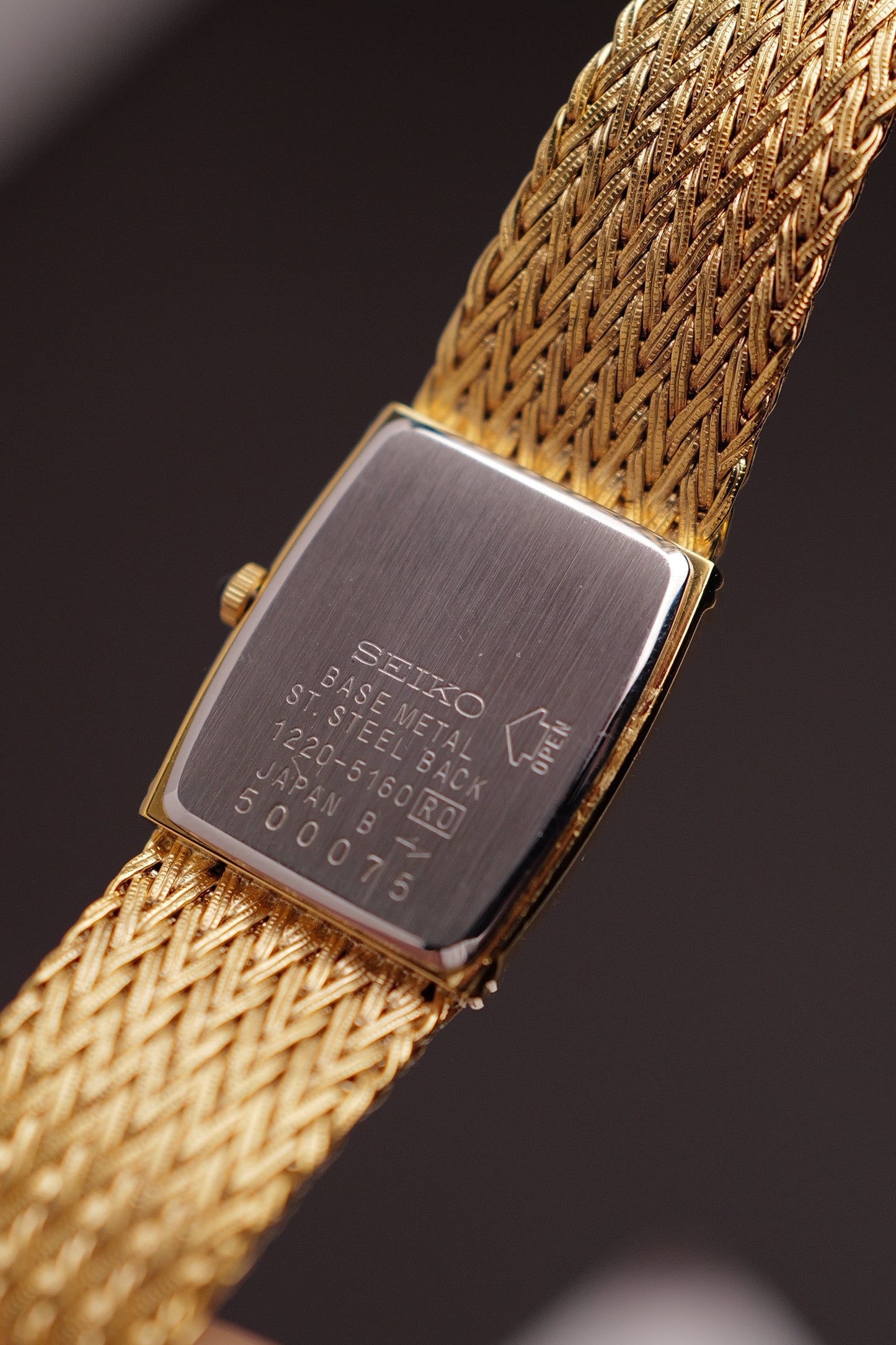 Seiko Exceline "integrated Tank" Circa. 1985