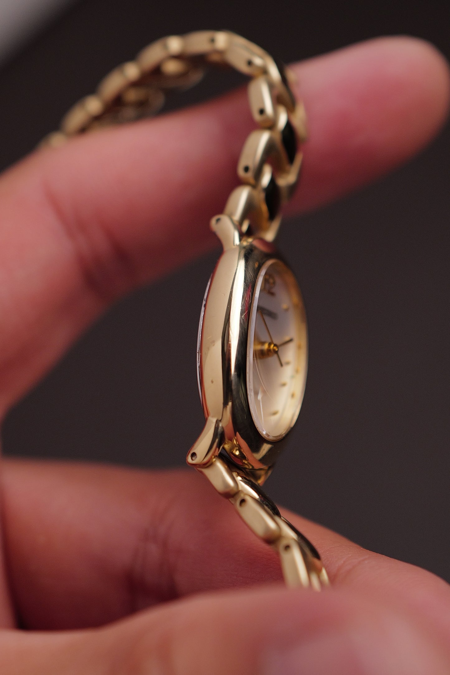 Seiko Mini Baignoire on integrated Bracelet Circa.1997