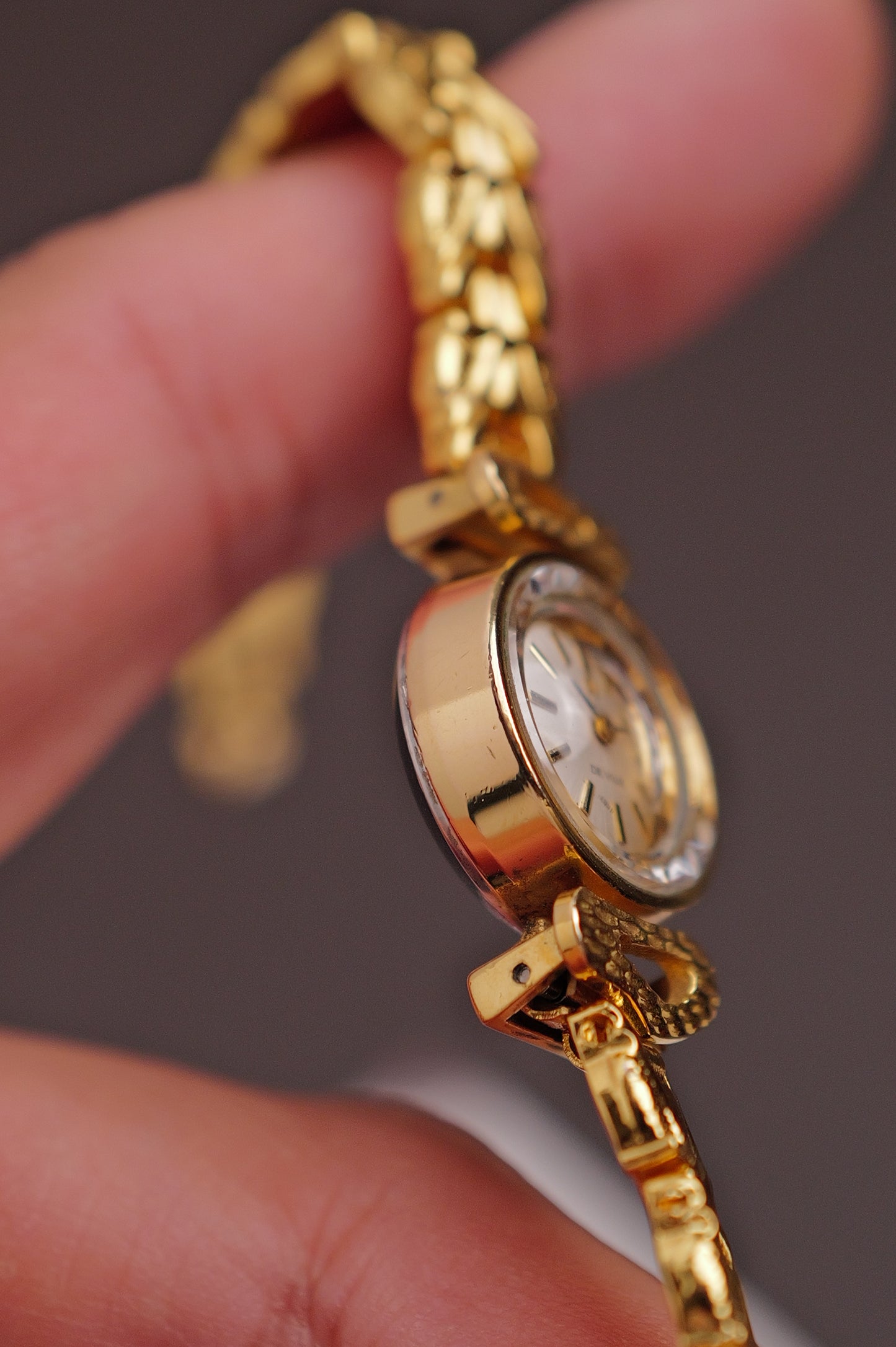 Omega Cocktail Art-deco w/ custom bracelet Circa. 1970s