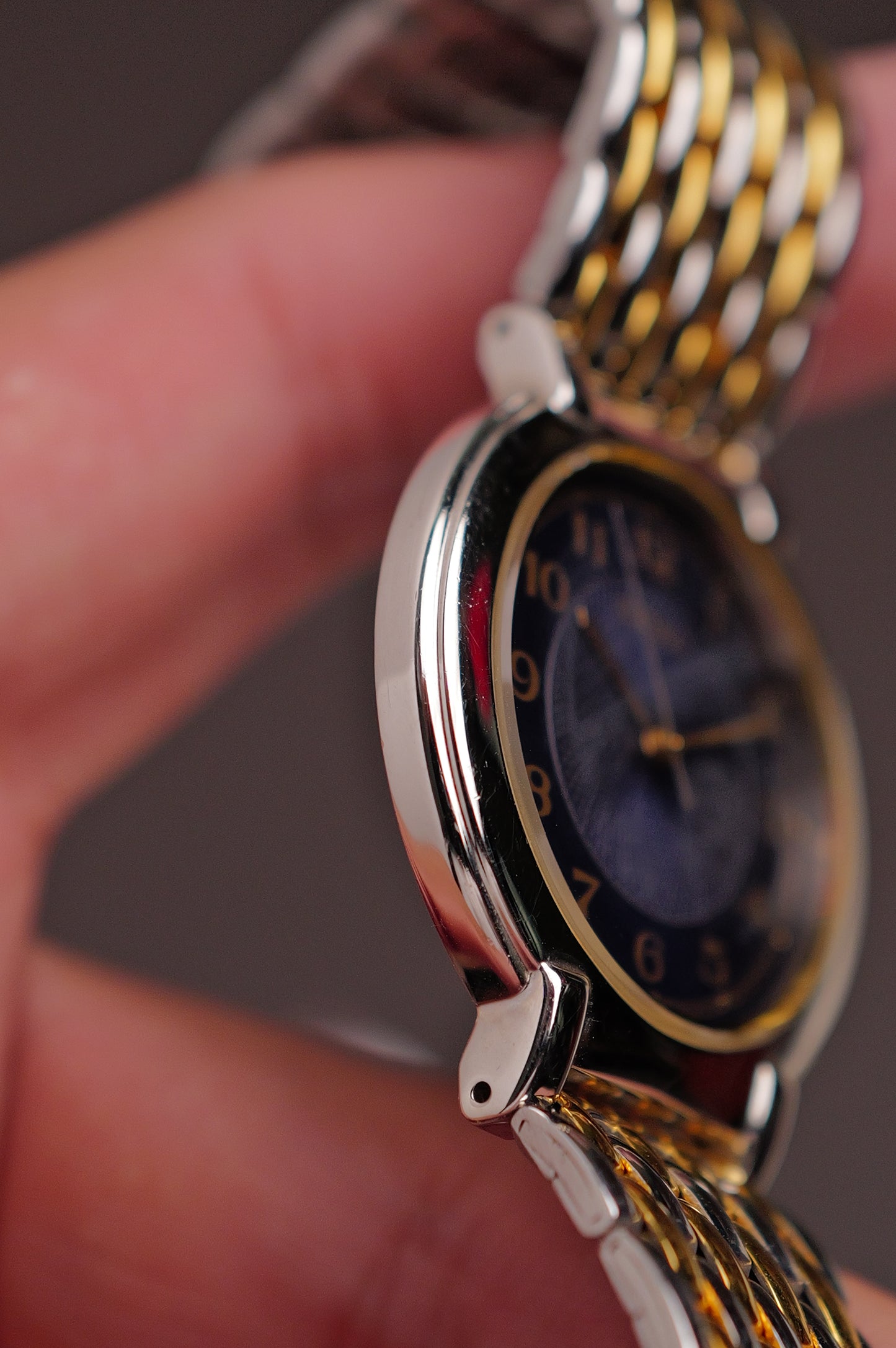 Seiko "Guilloche" Sunburst Blue Circa. 1998