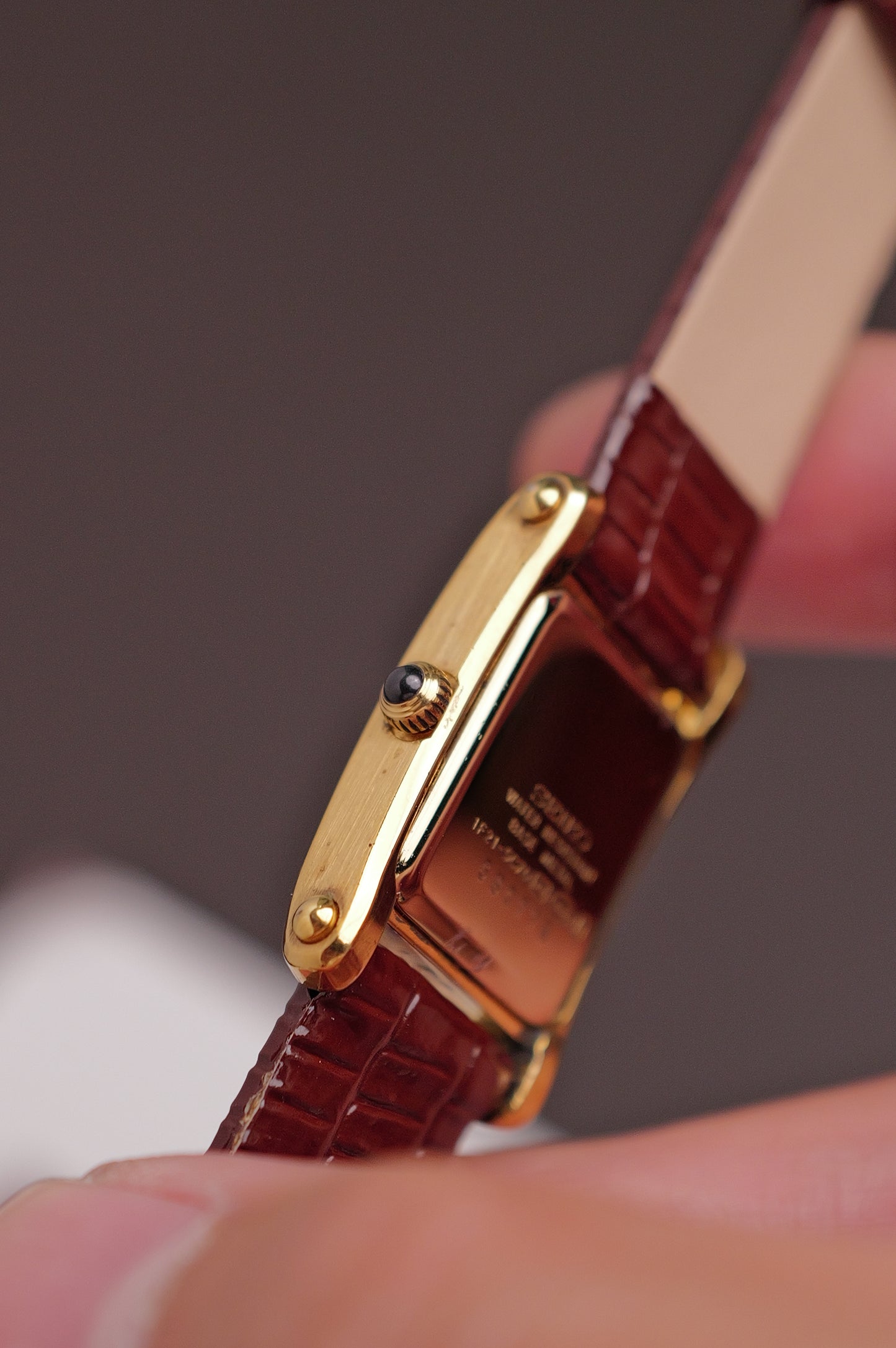 Seiko Exceline "Tank Normale" Mother of Pearl Circa. 1995