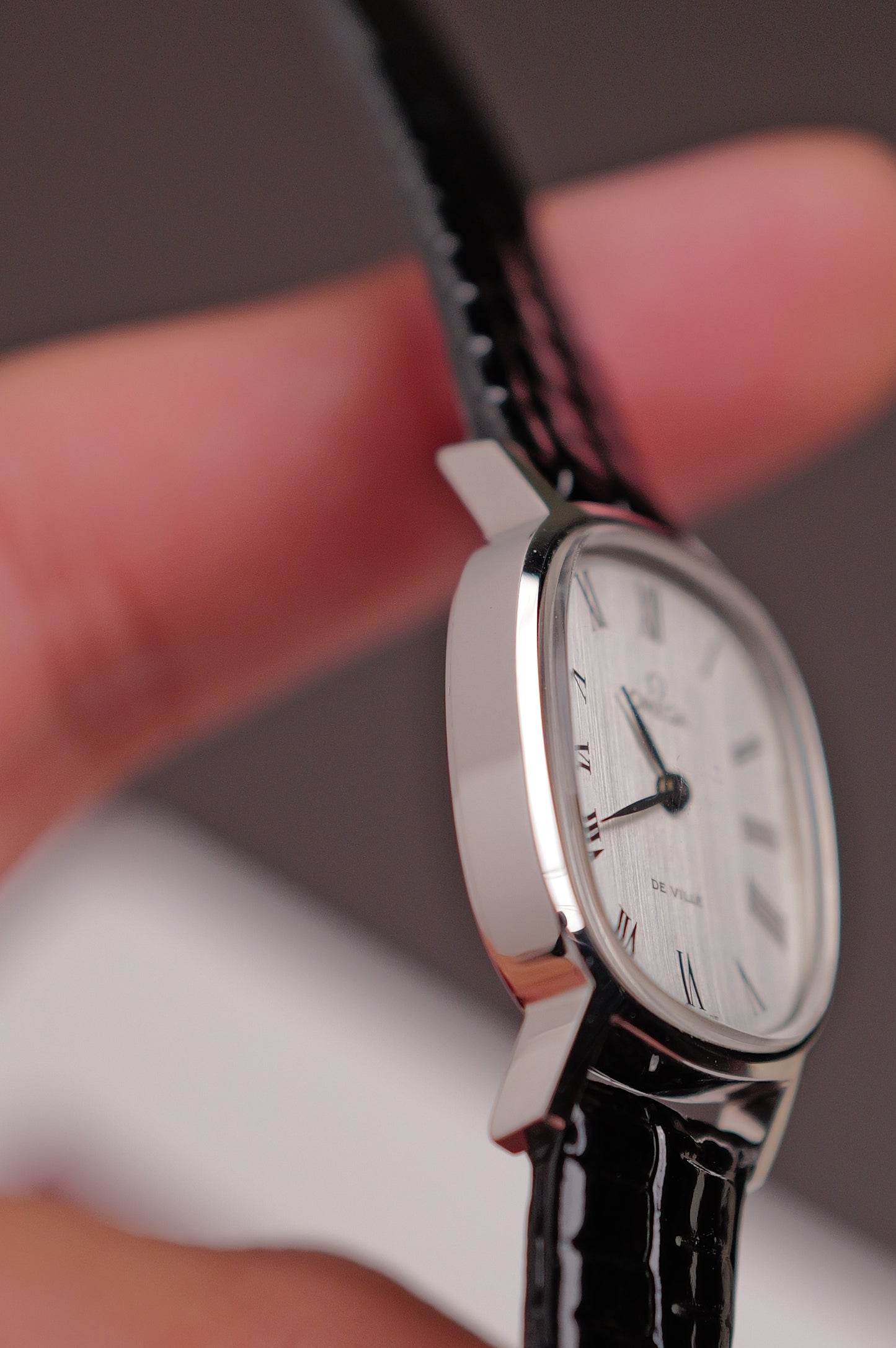 Omega Ellipse "Brushed Silver" Circa. 1970s