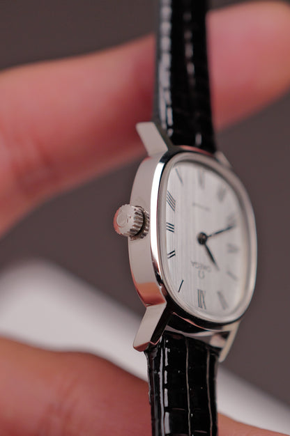 Omega Ellipse "Brushed Silver" Circa. 1970s