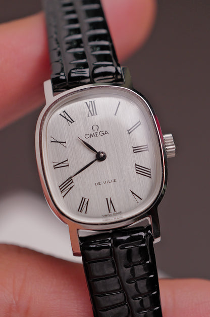 Omega Ellipse "Brushed Silver" Circa. 1970s